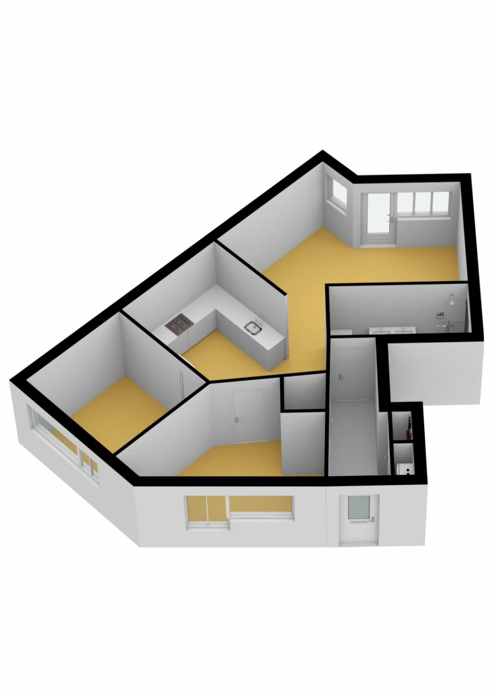 Appartement te koop Galjoen 22 22 Lelystad