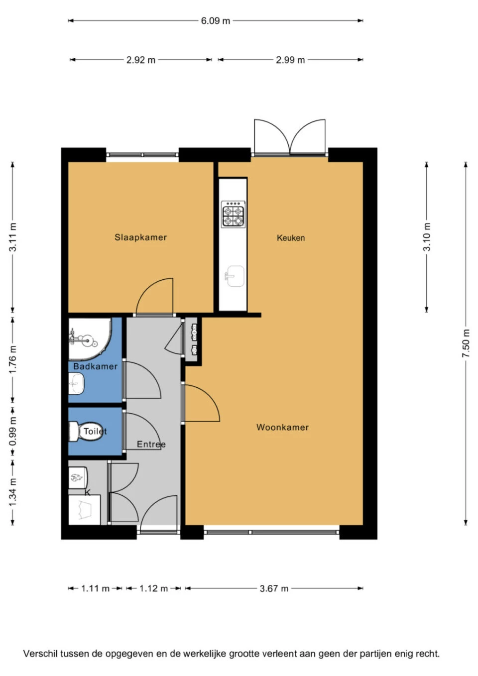 Apartment for sale Pioniersstraat 52 Lelystad