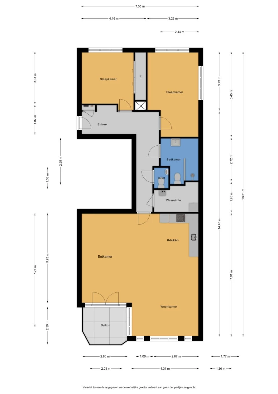 Apartment for sale Oranje-vrijstaatkade 27 Amsterdam
