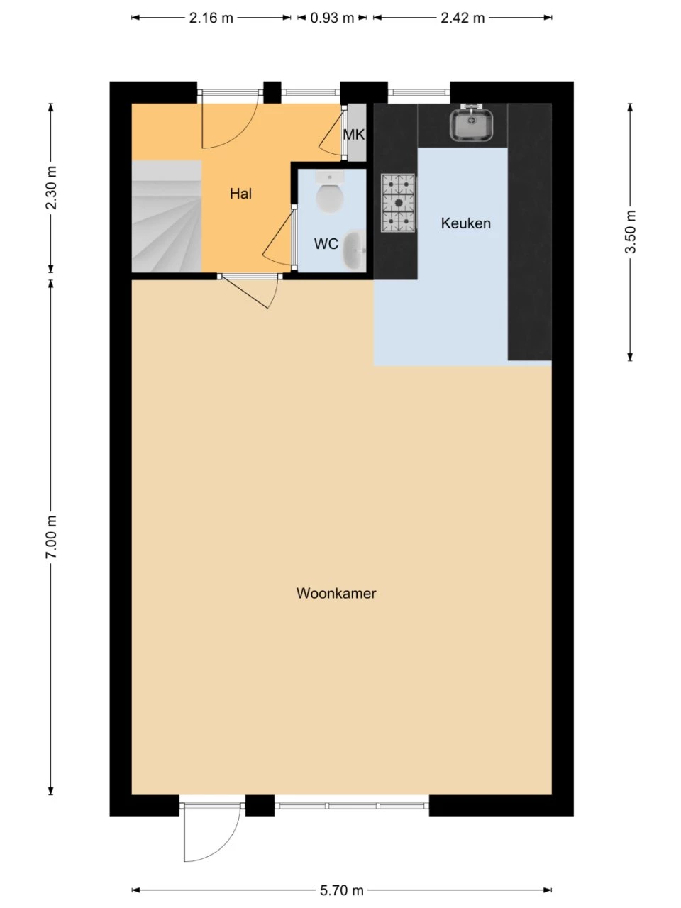 Woonhuis te koop Ekenstein 45 Lelystad