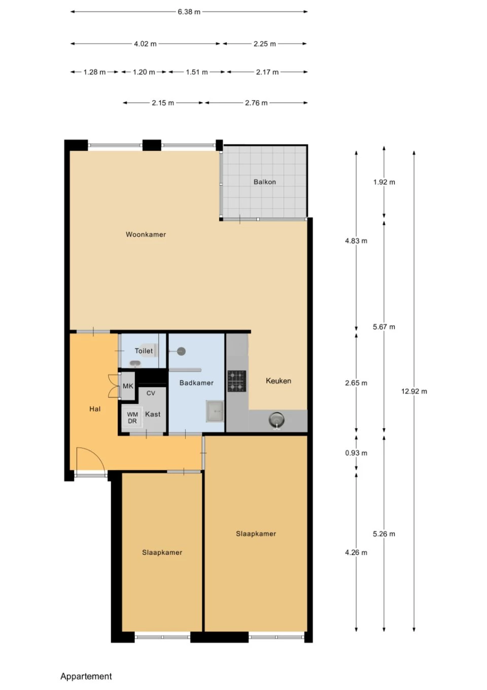 Apartment for sale J.t.p. Bijhouwerhof 145 Almere