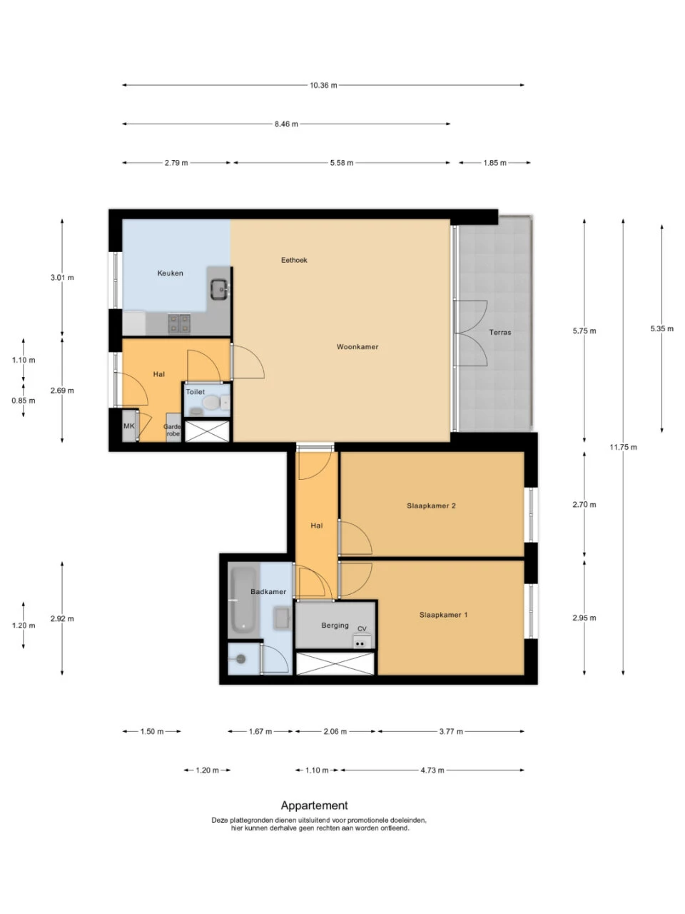 Apartment for sale De Rede 117 Dronten
