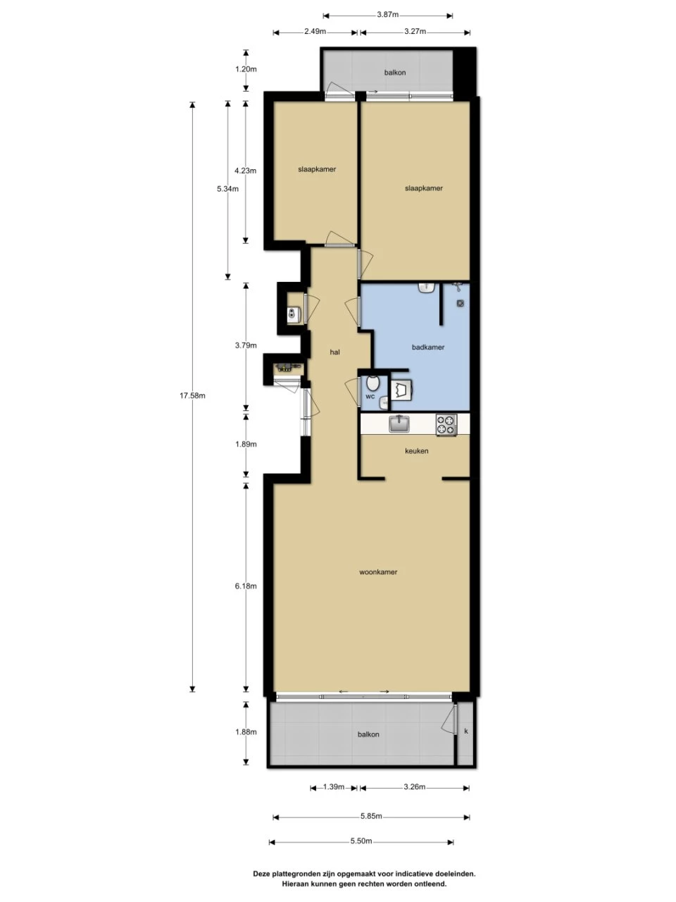 Apartment for sale Zilverparkkade 93 Lelystad